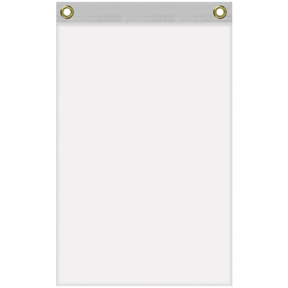 16" x 24" Standard Single Reverse Polyester Vertical Banners