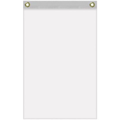2' x 3' Promotional Polyester Single Reverse Vertical Flag
