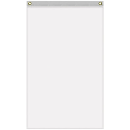 2.5' x 4' Promotional Polyester Single Reverse Vertical Flag