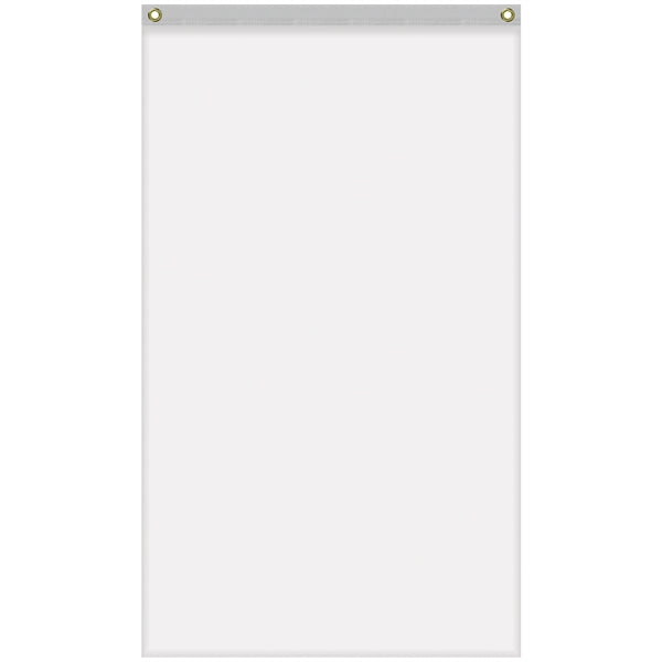 3' x 5' Promotional Polyester Single Reverse Vertical Flag