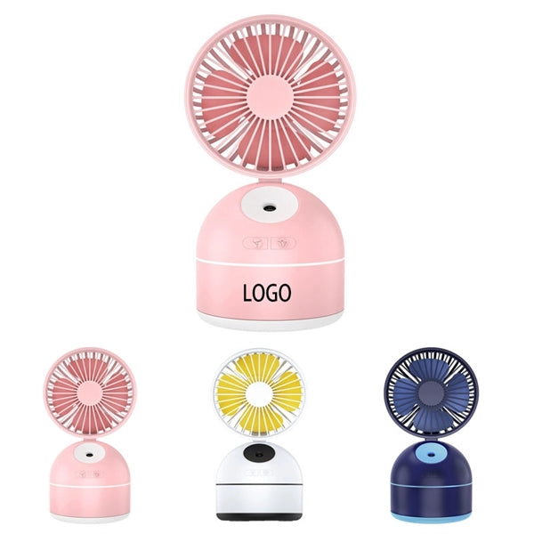 Rechargeable Air Humidifier Fan