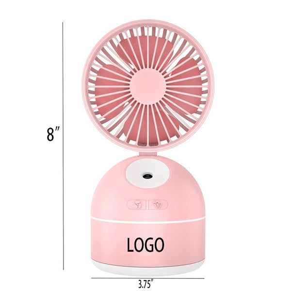 Rechargeable Air Humidifier Fan