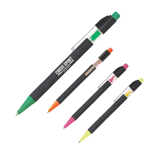 Custom Retractable Neon Click Pen