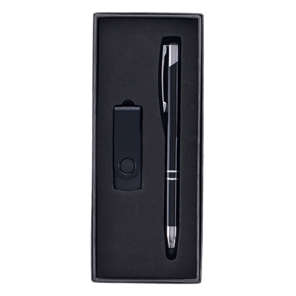 Custom Tres Chic Stylus Pen with 8GB Flash Drive Gift Set