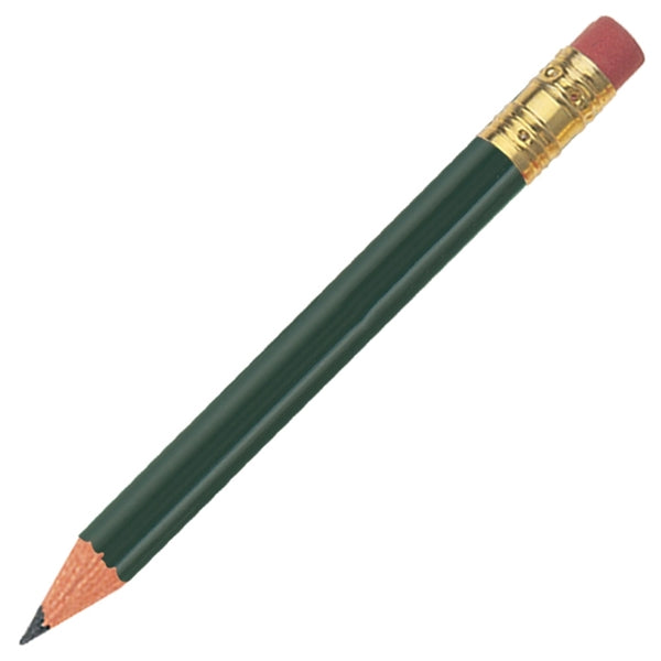 Cylindrical Golf Pencil with Eraser
