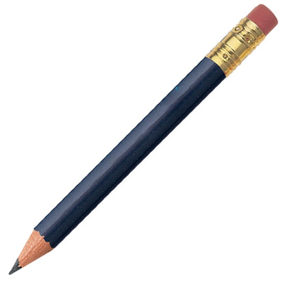 Cylindrical Golf Pencil with Eraser