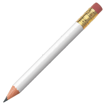 Cylindrical Golf Pencil with Eraser