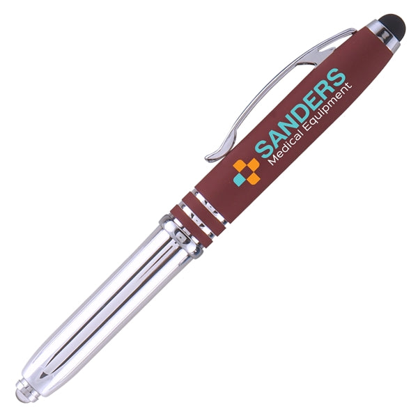 Lively comfortable pen with stylus