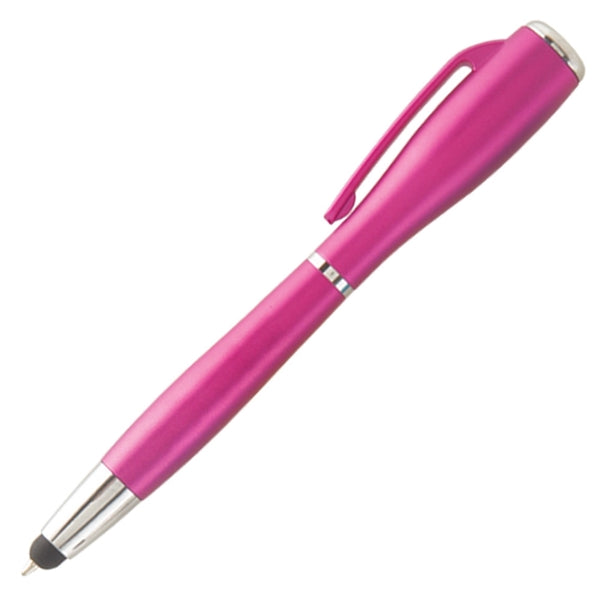Nova Touch (Metallic) Stylus w/ LED Flashlight Pen
