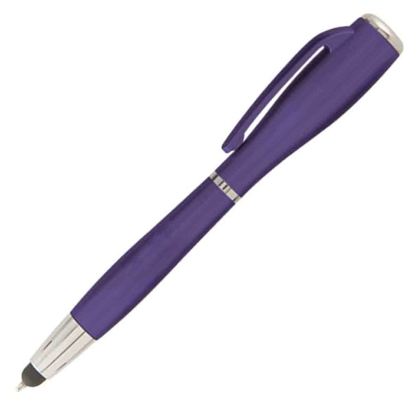 Nova Touch (Metallic) Stylus w/ LED Flashlight Pen