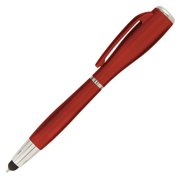 Nova Touch (Metallic) Stylus w/ LED Flashlight Pen