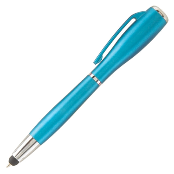 Nova Touch (Metallic) Stylus w/ LED Flashlight Pen