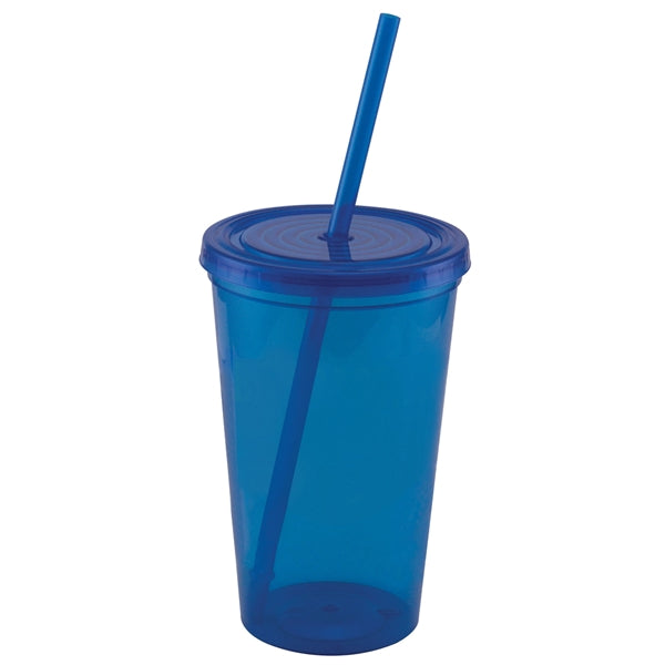 Snap-on lid and Double Walled Tumbler
