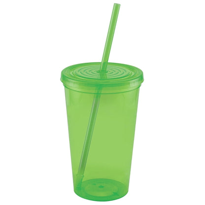 Snap-on lid and Double Walled Tumbler