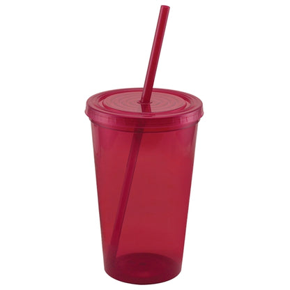 Snap-on lid and Double Walled Tumbler