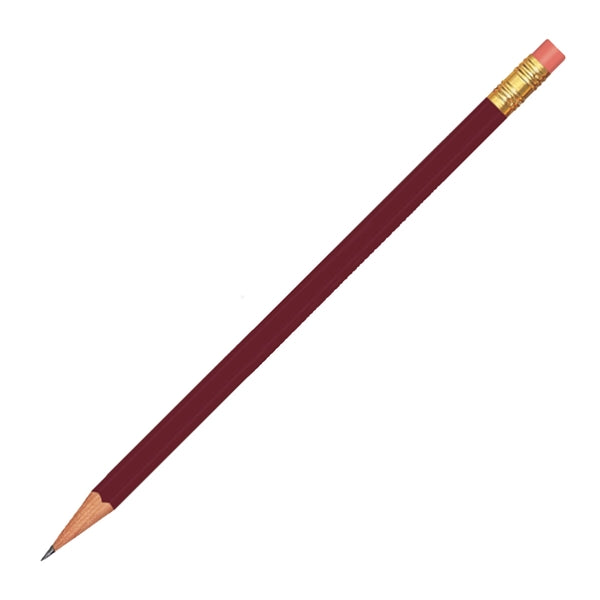 Branded Hex Pencil with Pink Eraser