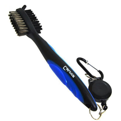 Golf Club Brush w/ Retractable Reel
