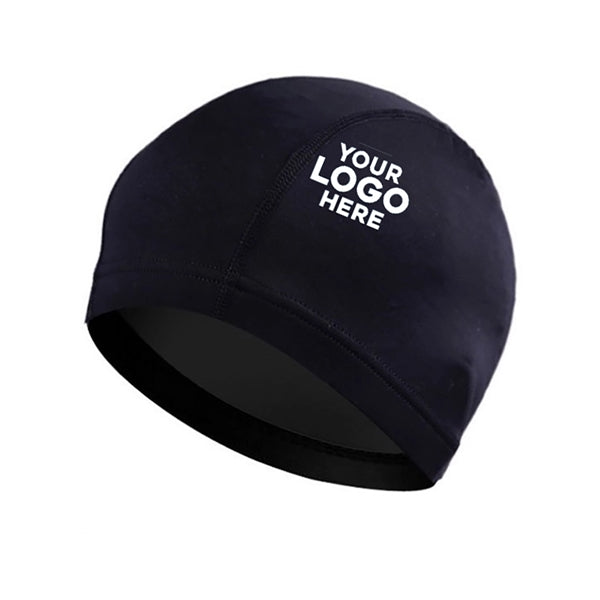 Swim Cap with PU Coat Can Fit Long Hair Swim Cap