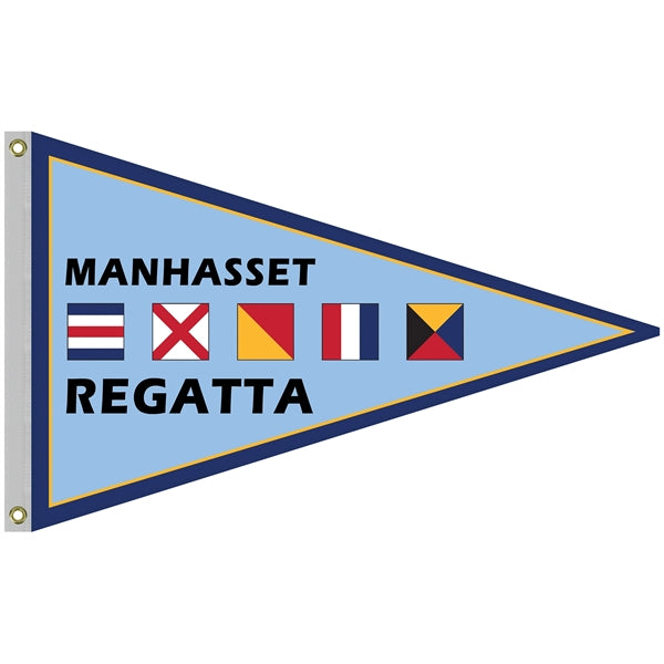 2.5' x 4' Double Sided Knit Polyester Pennant