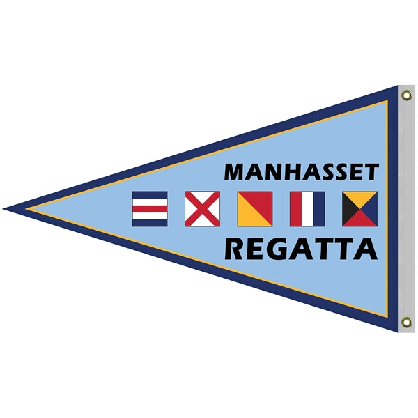 2.5' x 4' Double Sided Knit Polyester Pennant