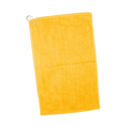 Large Velour Golf Towel w/ Custom Logo 16" X 25"