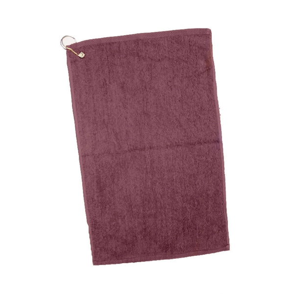 Large Velour Golf Towel w/ Custom Logo 16" X 25"