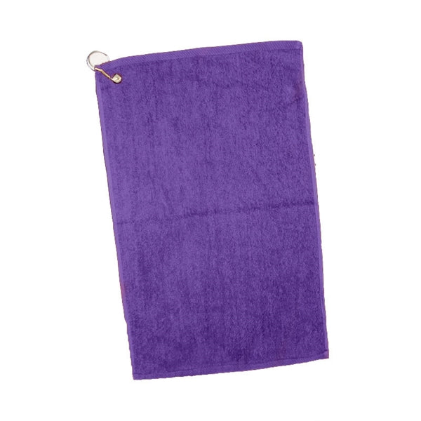 Large Velour Golf Towel w/ Custom Logo 16" X 25"