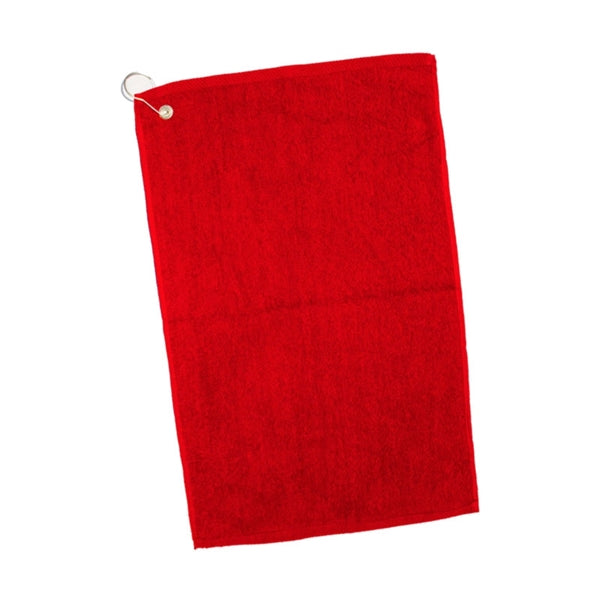 Large Velour Golf Towel w/ Custom Logo 16" X 25"
