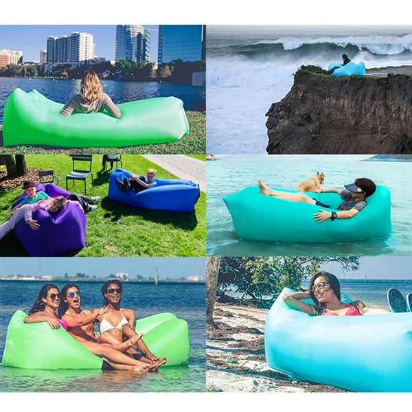 Outdoor Inflatable Sofa Couch Sleeping Lay Bag