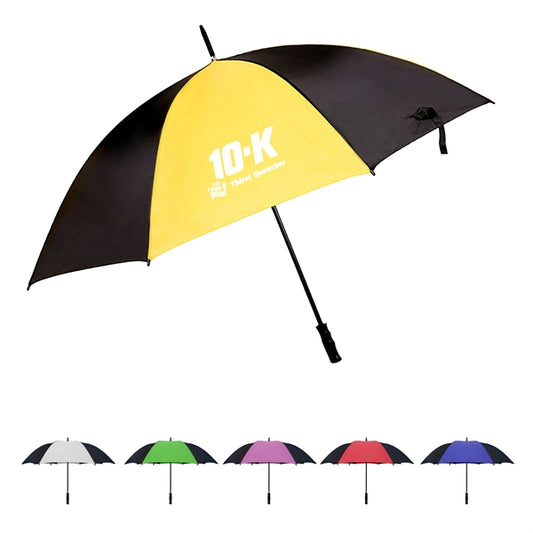 Manual Straight Long Handle Golf Umbrella