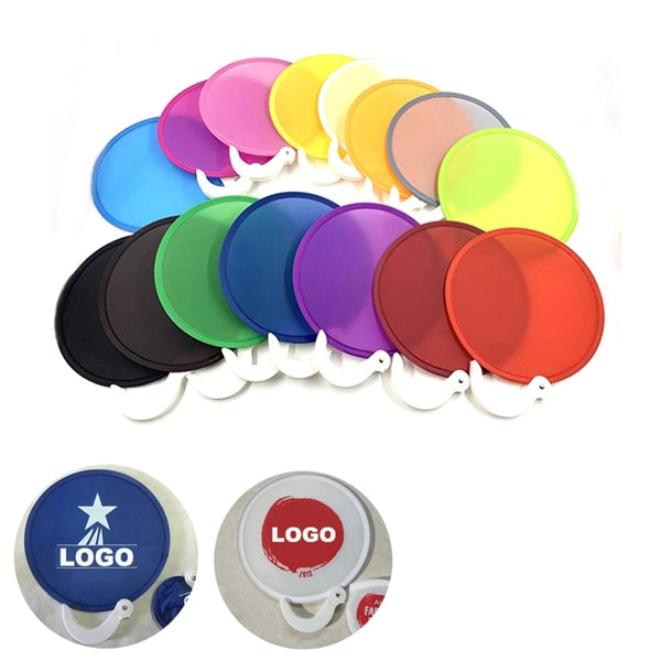 Hand Held Fan with Pouch