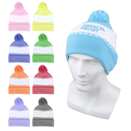 Youth Custom Knit Pom Beanie