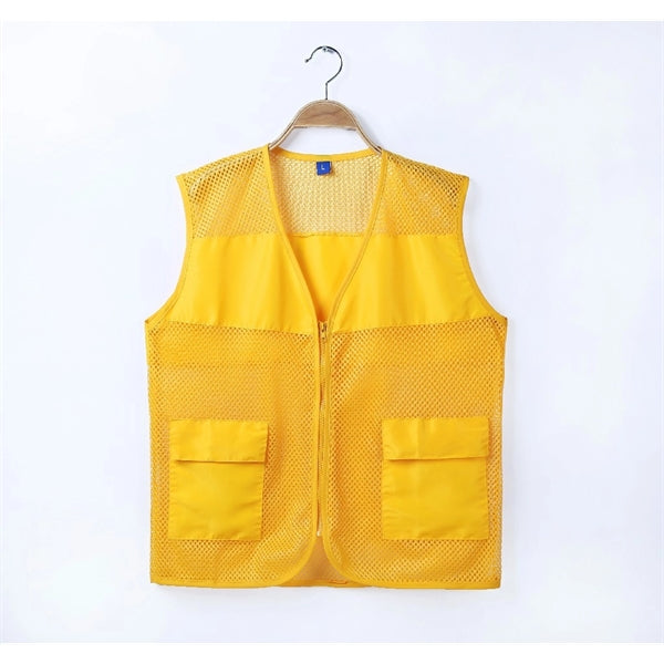 Men's Mesh Photography Work Multi-Pockets Outdoors Vest