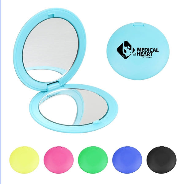 Round Folding Compact Mirror