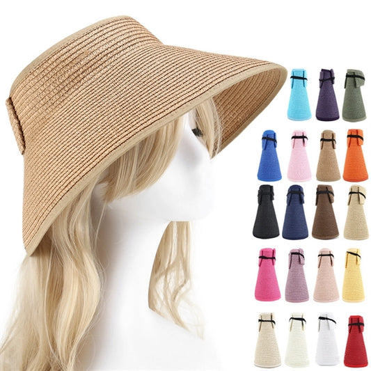 Straw Beach Ponytail Hats
