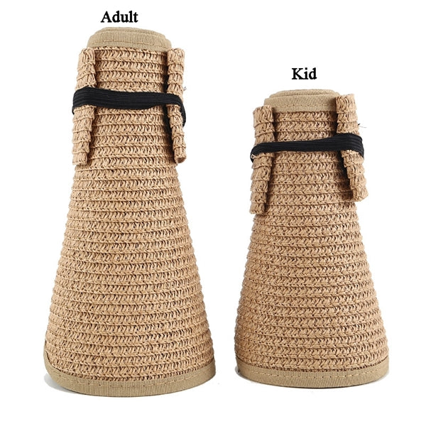 Straw Beach Ponytail Hats