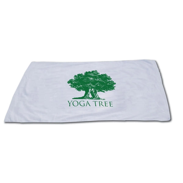 28" X 58" Velour Beach Towel w/ Custom Imprint