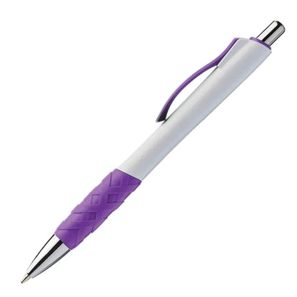 Stylish retractable round point pen