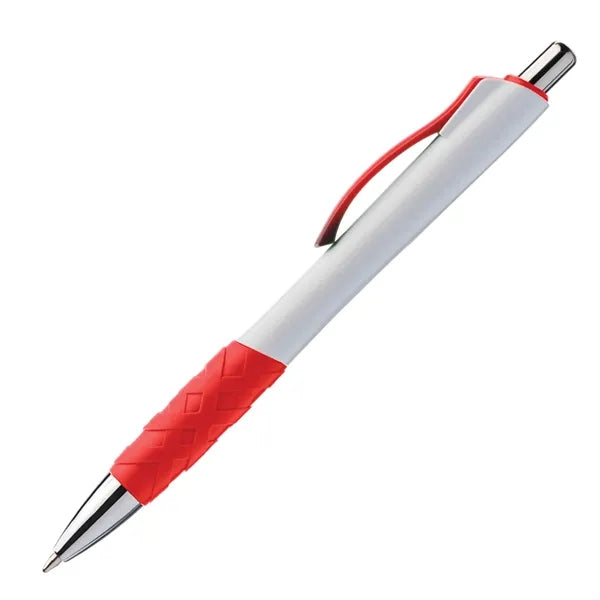 Stylish retractable round point pen