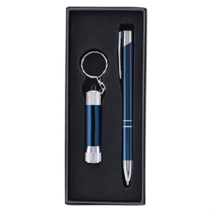 Custom Tres Chic Pen with Chroma LED Flashlight w/ Keyring