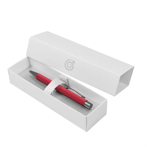 Custom Full-Color Bowie Softy Pens in Elegant Gift Box