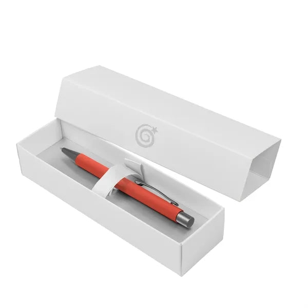 Custom Full-Color Bowie Softy Pens in Elegant Gift Box
