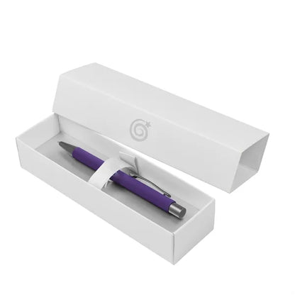 Custom Full-Color Bowie Softy Pens in Elegant Gift Box
