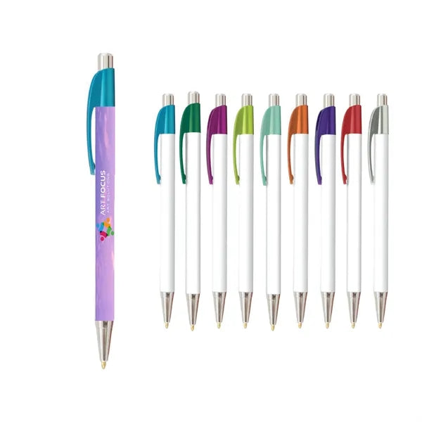 Slim Barrel Metallic Pen
