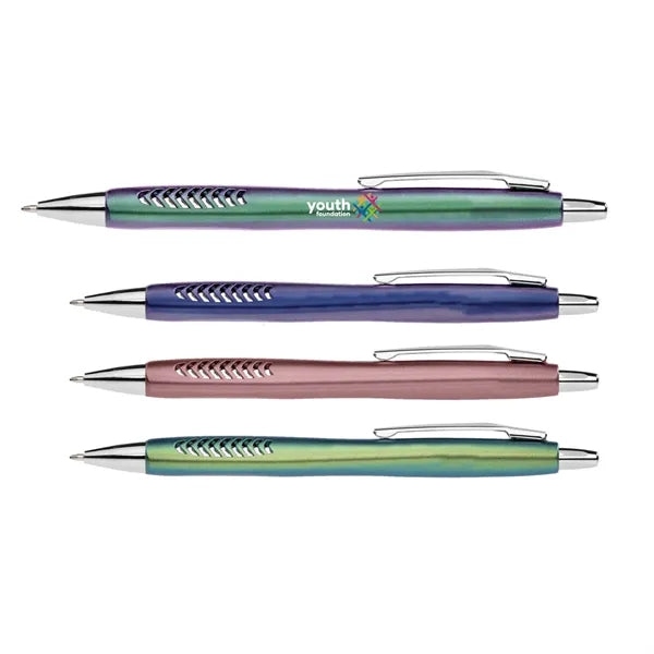 Deluxe Iridescent Plastic Pen