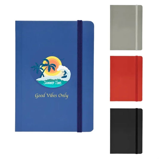 Leathered Classy Notebook with numerous holding spaces