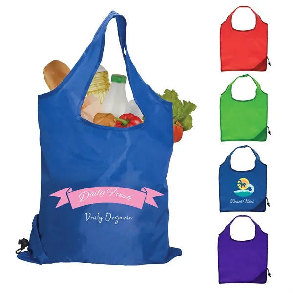 Full Color Foldaway Shopping Tote Bag