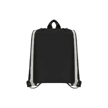 Sports Drawstring Bag with Reflective Strips