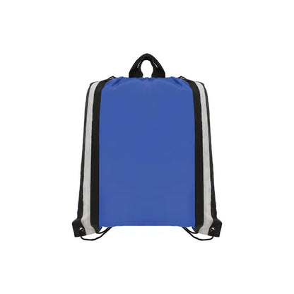 Sports Drawstring Bag with Reflective Strips