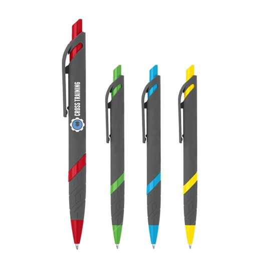 Custom Full-Color Soft-Touch Rubber Pen